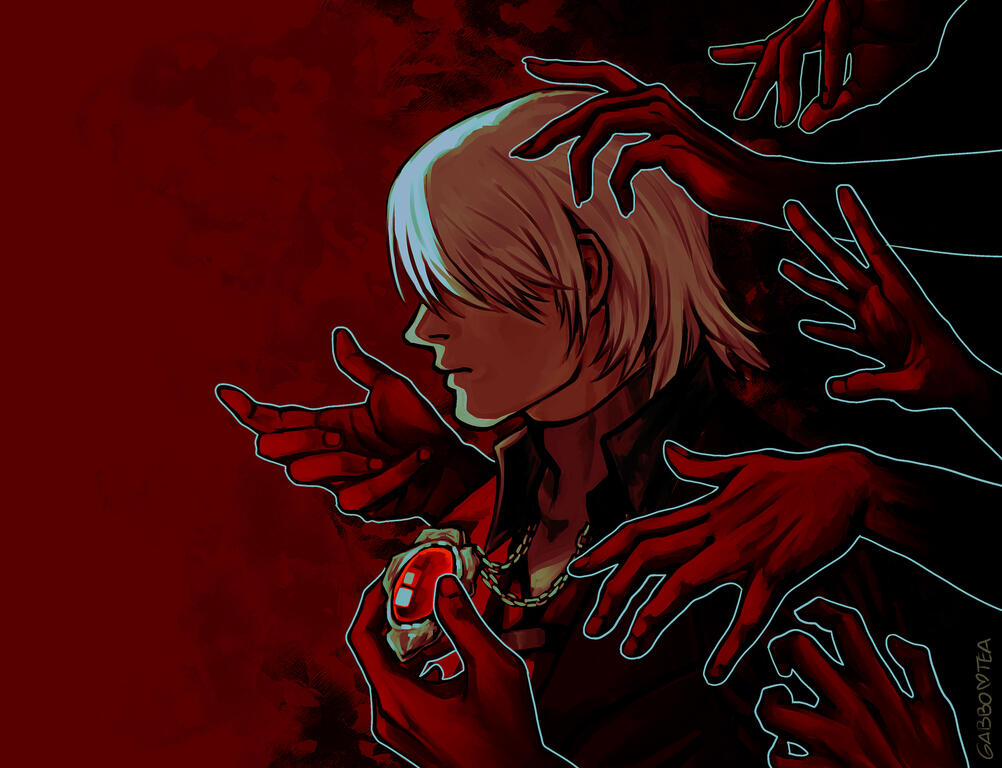 Dante (Devil May Cry 1), inspired by the song Dead Souls (Nine Inch Nails) Dante (Devil May Cry 1), inspired by the song Dead Souls (Nine Inch Nails)