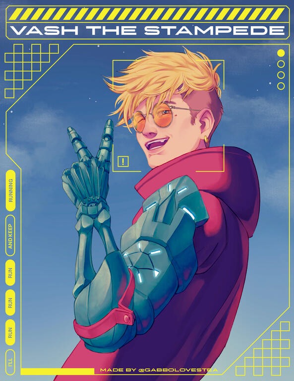 Vash (Trigun Stampede/Stargaze) Poster Vash (Trigun Stampede/Stargaze) Poster